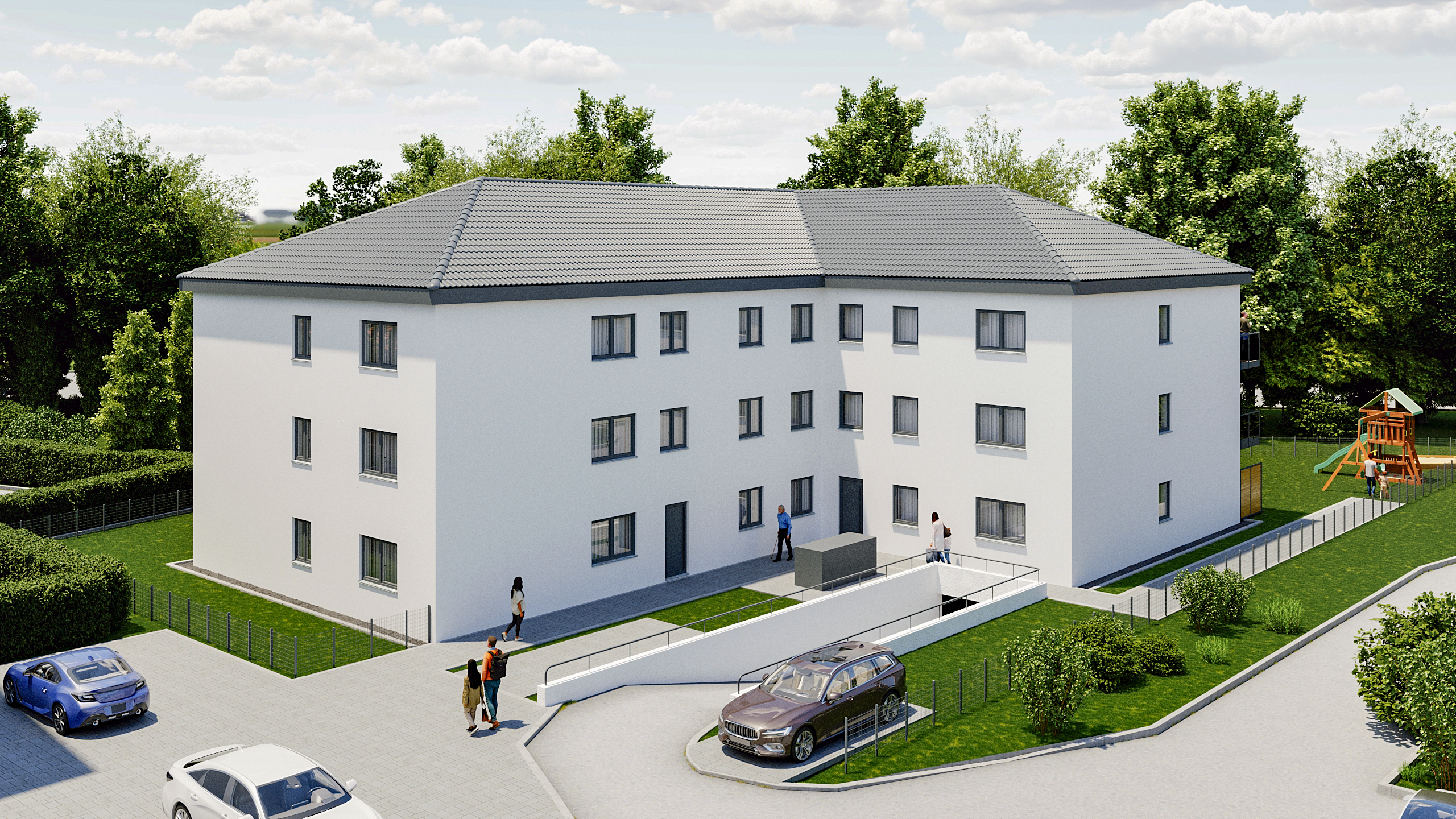 Neubauprojekt 12 Wohnungen – erfolgreich verkauft von OLYMP Immobilien