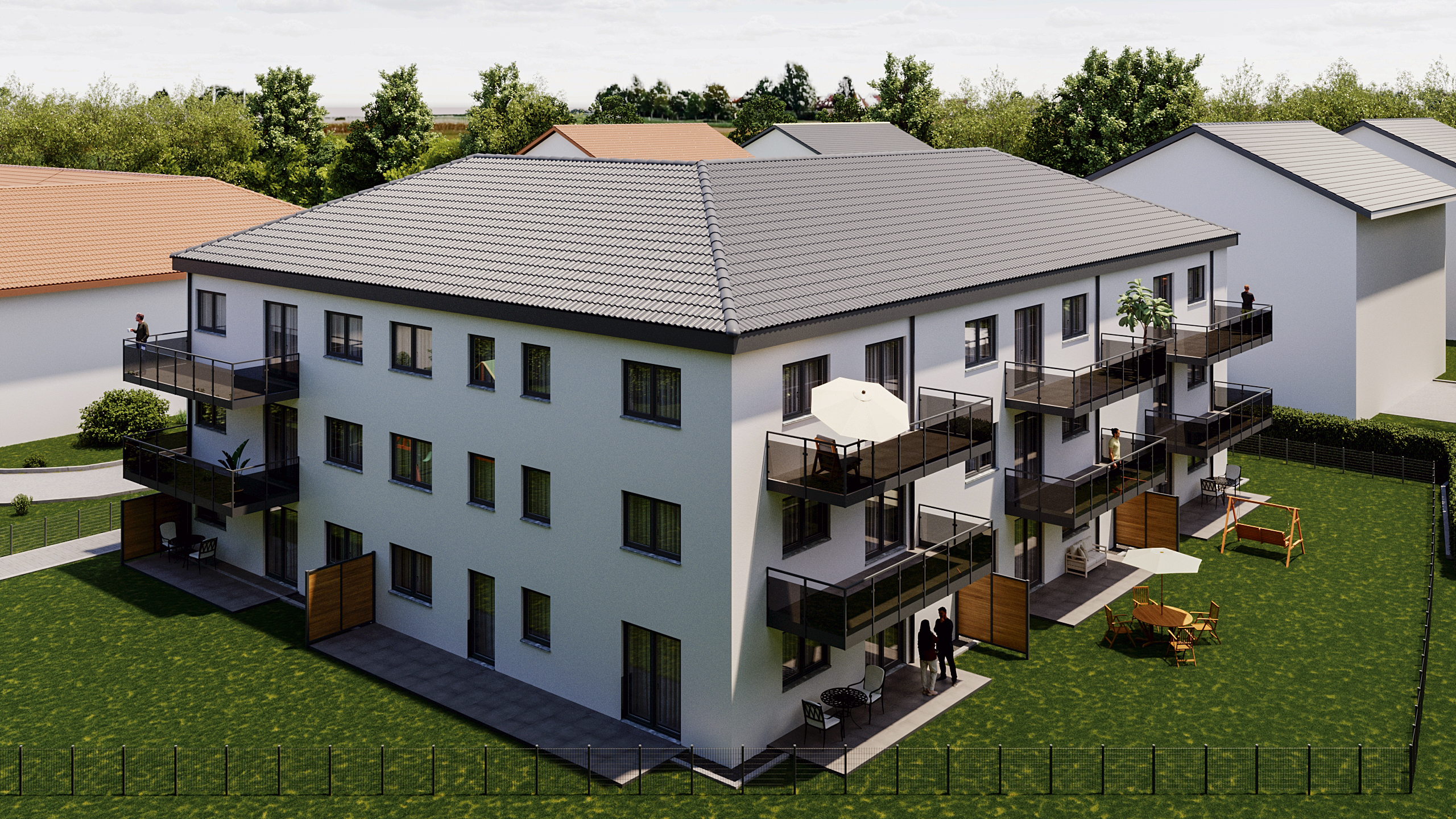 Neubauprojekt 12 Wohnungen – erfolgreich verkauft von OLYMP Immobilien
